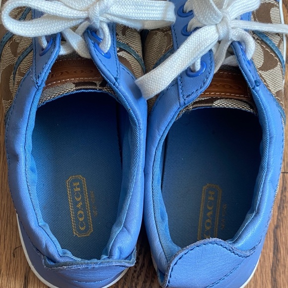 Coach Alivia sneakers, size 7.5. Excellent condition. Classic coach pattern - Picture 6 of 16